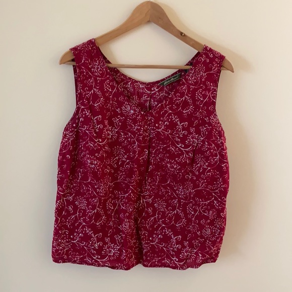 Eddie Bauer Tops - **LAST CHANCE*** Cotton Beaded Summer Top